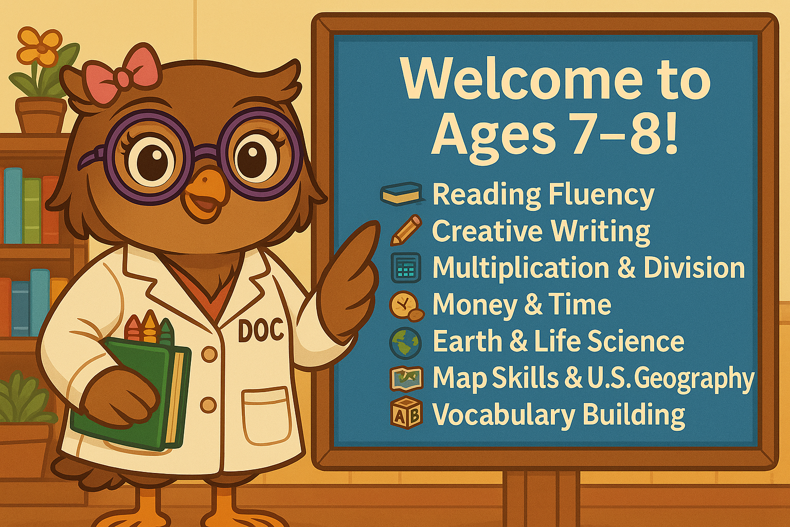 Ages 7-8 Welcome
